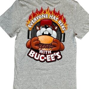 Buc-ee's Gray Short Sleeve Tee